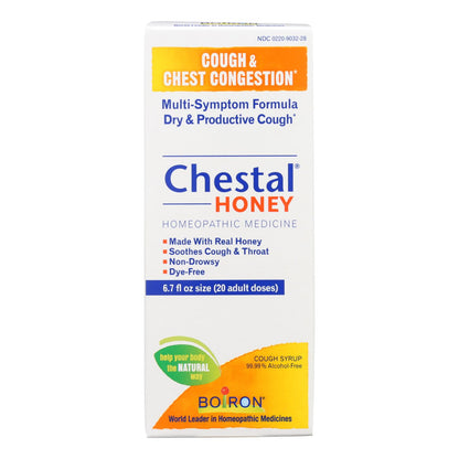 Boiron Cough And Chest Congestion, Multi-Symptom, Honey, 6.7 fl. oz.