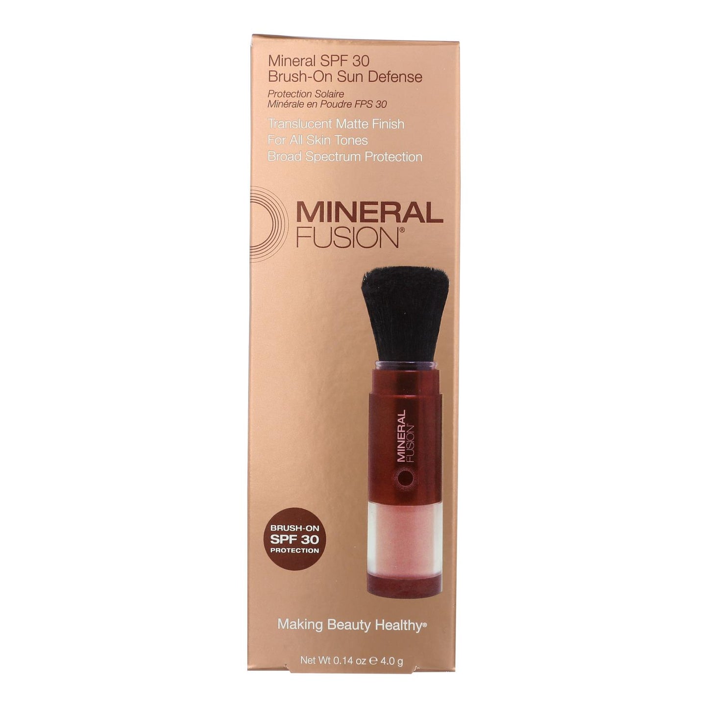 Mineral Fusion Brush-on Sun Defense, SPF 30, 0.14 Oz.