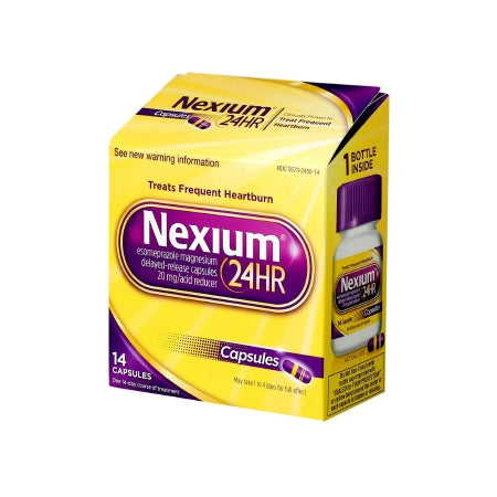 Nexium 24 HR 20 mg Strength Capsule 14 per Bottle (BX)