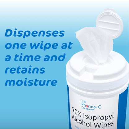 The Pharma-C Company® Isopropyl Alcohol Antiseptic Wipe, 175 ct.