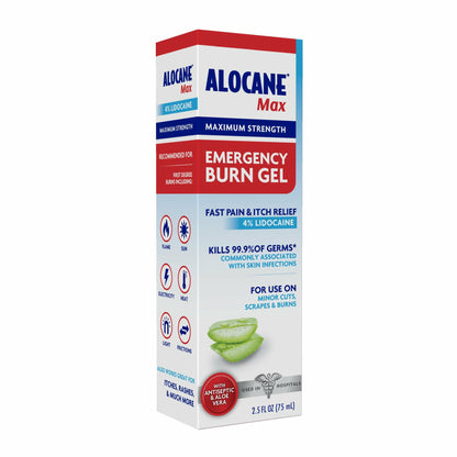 Alocane Emergency Burn Gel Maximum Strength, 2.5 oz