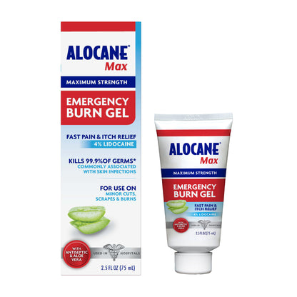Alocane Emergency Burn Gel Maximum Strength, 2.5 oz