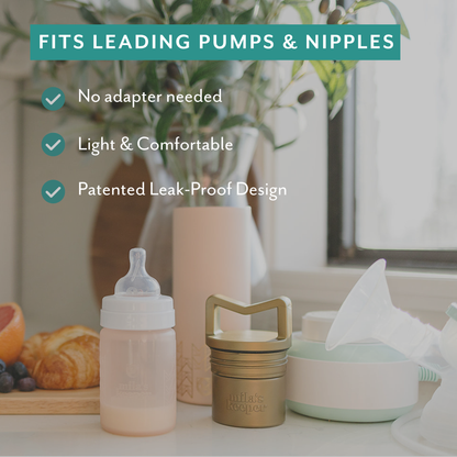 Mila's Keeper 3-in-1 Silicone Breast Milk Storage Bottle Set