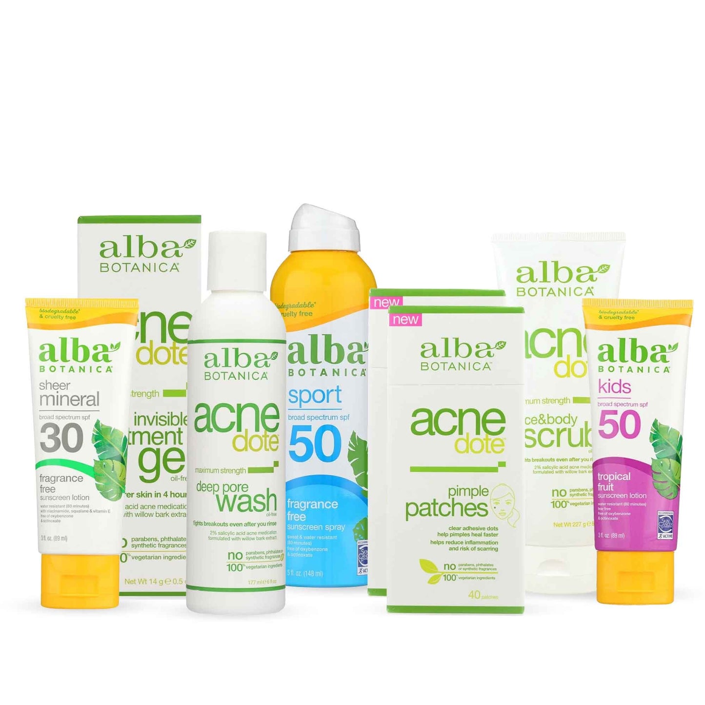 Alba Botanica Skin Care Bundle