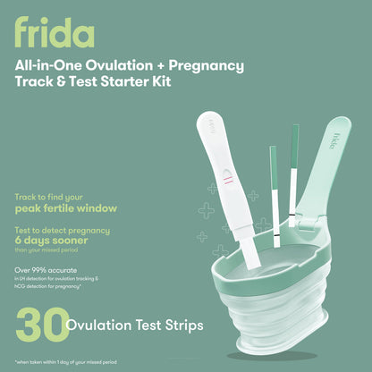 Frida Fertility Ovulation and Pregnancy Test and Track Set