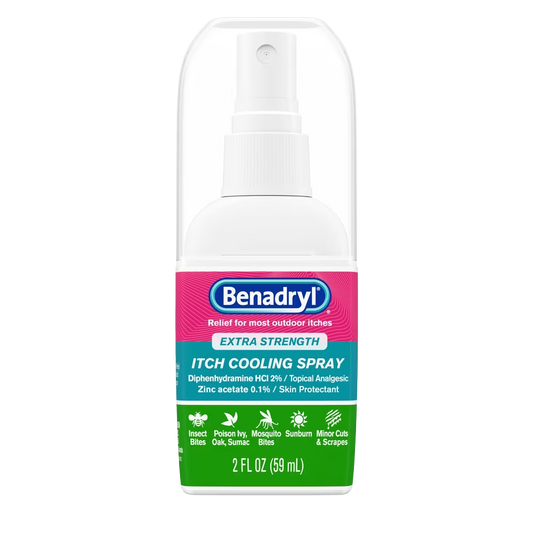 Benadryl® Extra Strength Itch Cooling Spray, 2 oz.