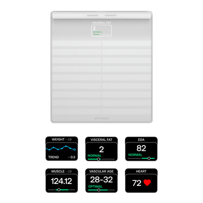 Withings Body Scan Smart Scale, Body Fat + ECG