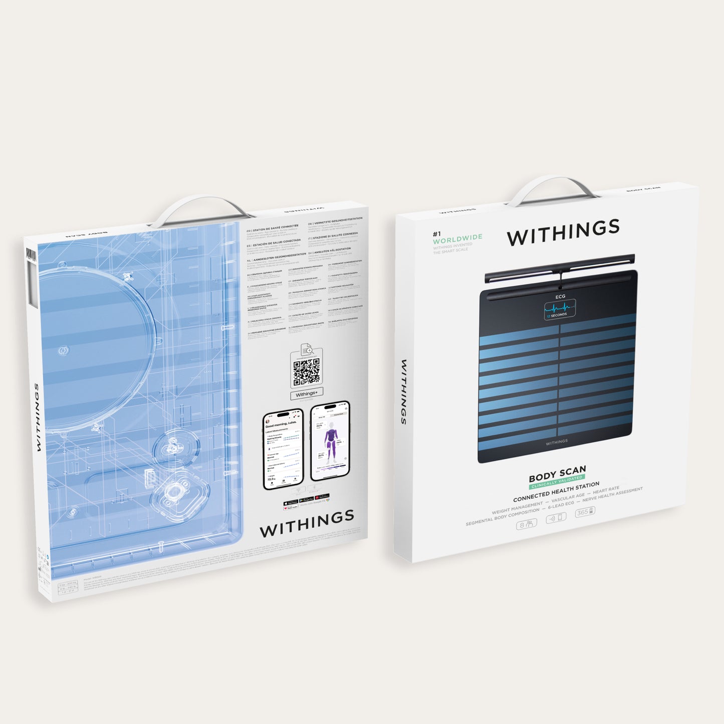 Withings Body Scan Smart Scale, Body Fat + ECG