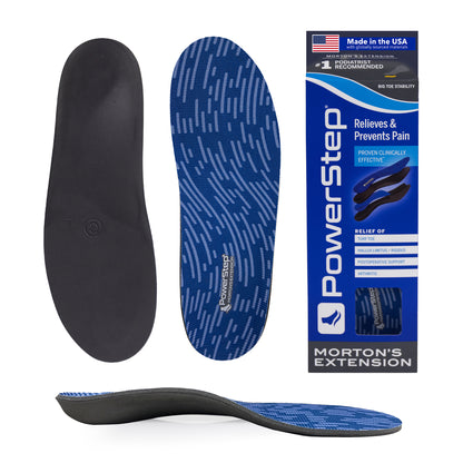 PowerStep Morton’s Extension Orthotic Insoles, for Bunions, Sesamoiditis and Toe Pain