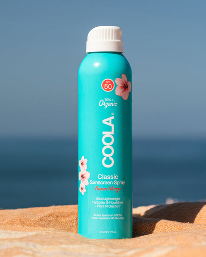 COOLA Classic Body Clear Sunscreen Spray, SPF 30 - 50