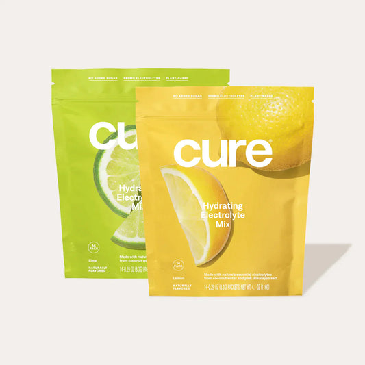 Cure Hydrating Electrolyte Mix Lemon/Lime Bundle