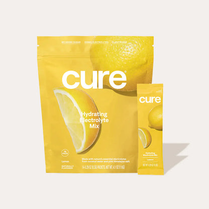 Cure Hydrating Electrolyte Mix Lemon/Lime Bundle