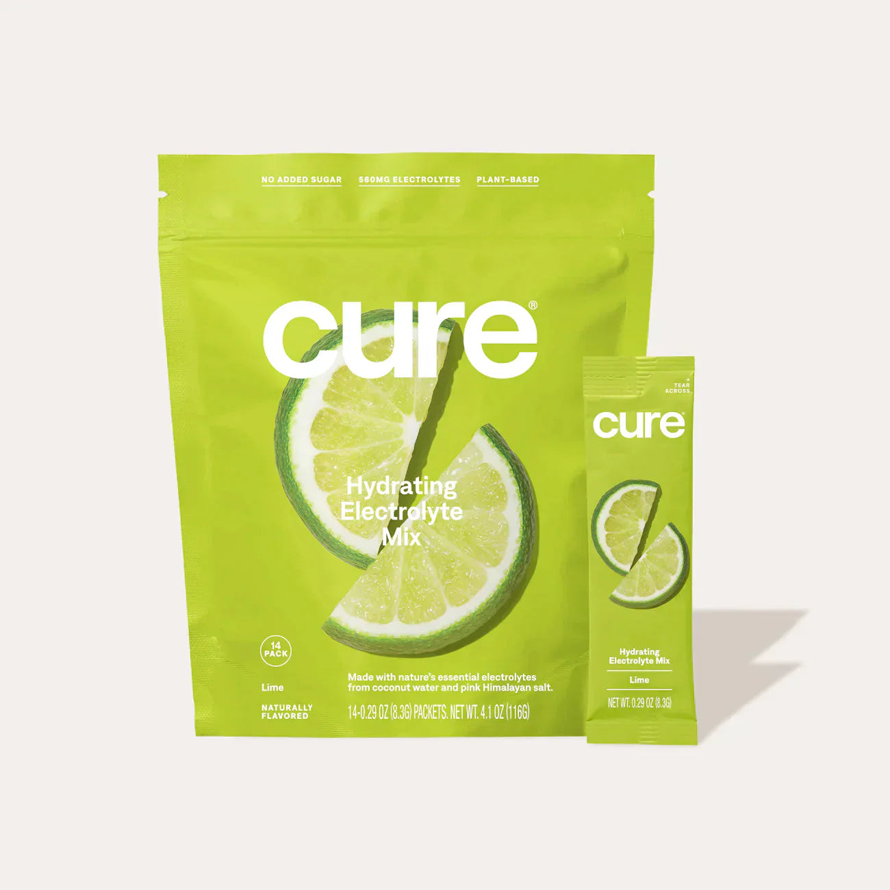 Cure Hydrating Electrolyte Mix Lemon/Lime Bundle