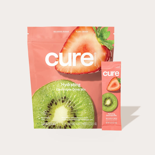 Cure Hydrating Electrolyte Mix, Strawberry Kiwi