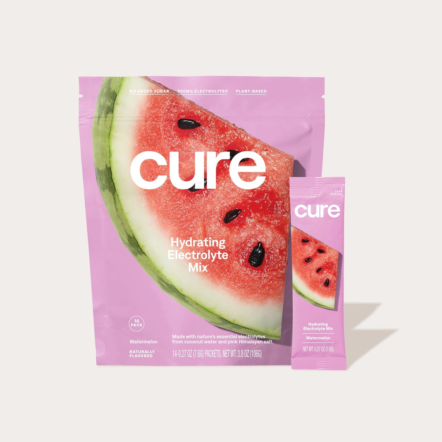 Cure Hydrating Electrolyte Mix, Watermelon