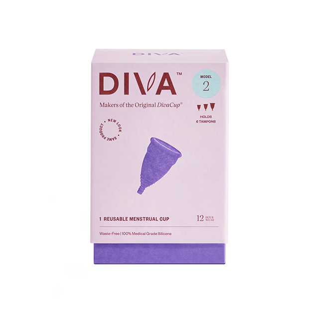 DIVA™ Cup Model 2, Reusable Menstrual Cup