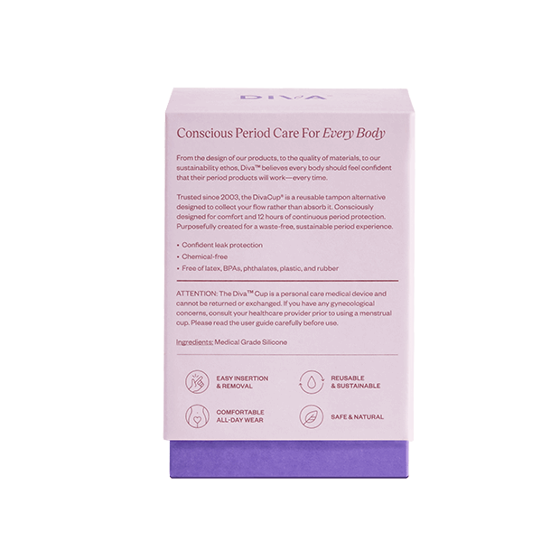 DIVA™ Cup Model 2, Reusable Menstrual Cup