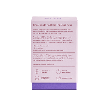 DIVA™ Cup Model 2, Reusable Menstrual Cup