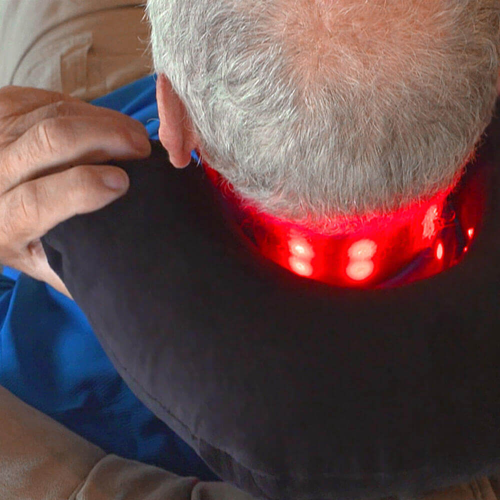dpl® Neck Pillow Infrared + LED Light Therapy for Pain Relief
