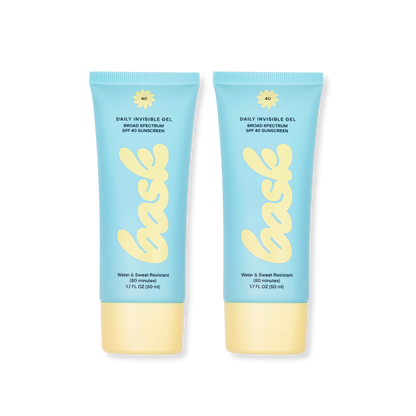 Bask Daily Invisible Gel , 1.7 oz., 2 pack