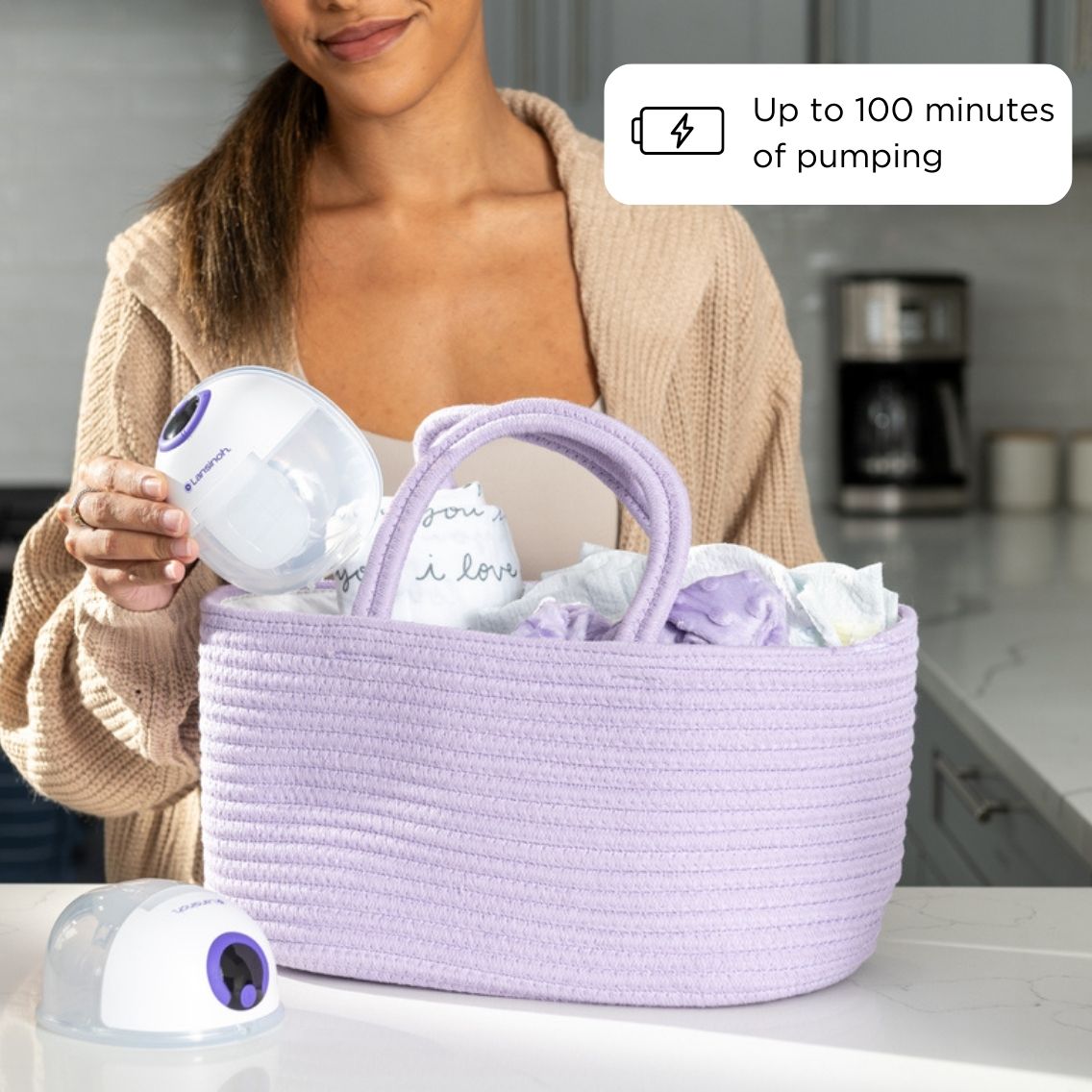 Lansinoh Discreet Duo Wearable Breast Pump