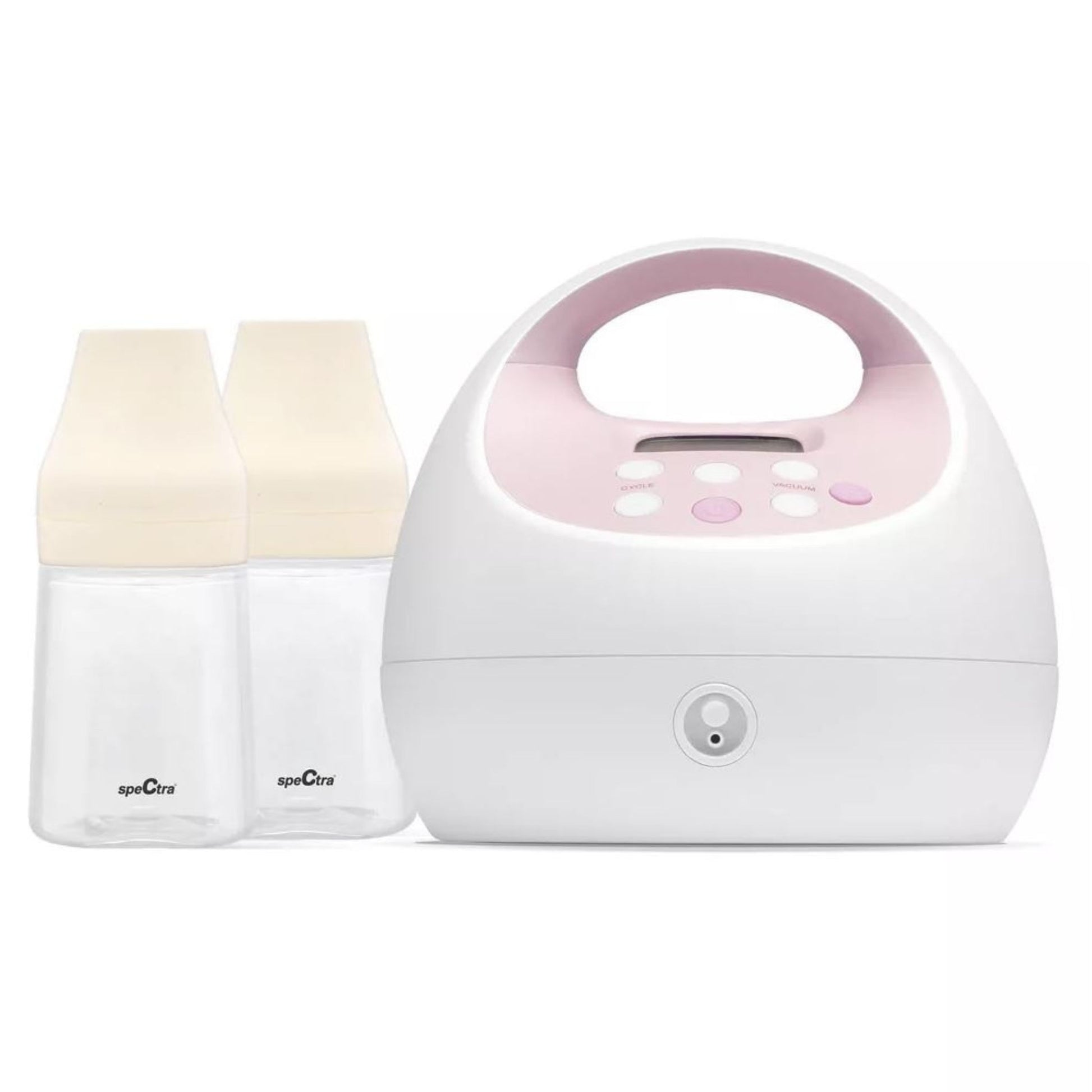 Spectra S2 Plus Electric Breast Pump Kit with baby bottles