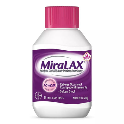 MiraLAX® Laxative Powder for Gentle Constipation Relief