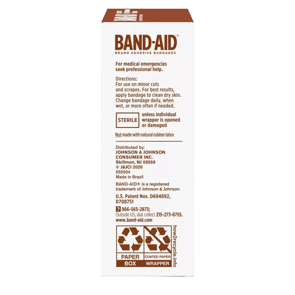 Band-Aid Ourtone Adhesive Assorted Bandages, BR55, 30 ct.