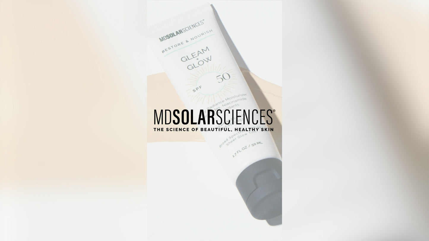 MDSolarSciences Gleam + Glow SPF 50 Facial Moisturizer, 1.7 oz.