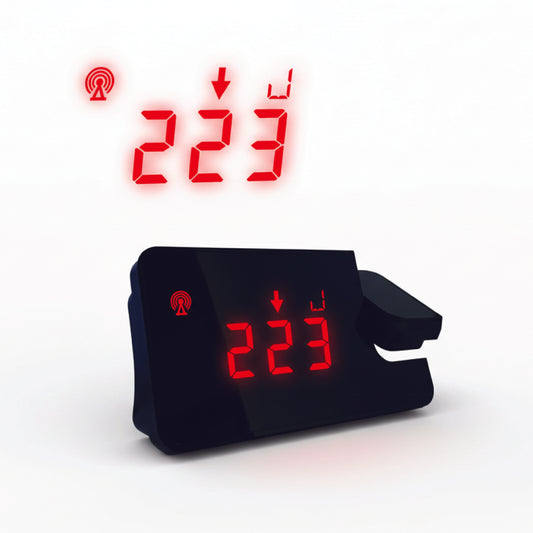Gluview Glucose Clock Projector, Real-Time Glucose Display for Wall/Ceiling