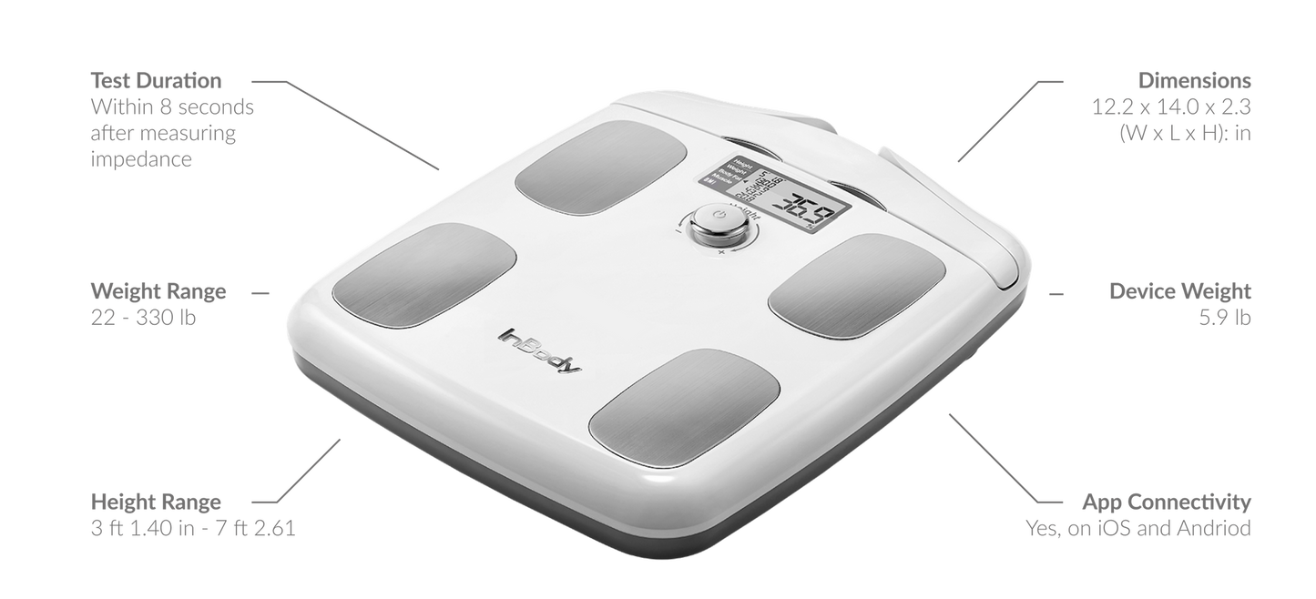 InBody H20N Whole Body Composition Scale
