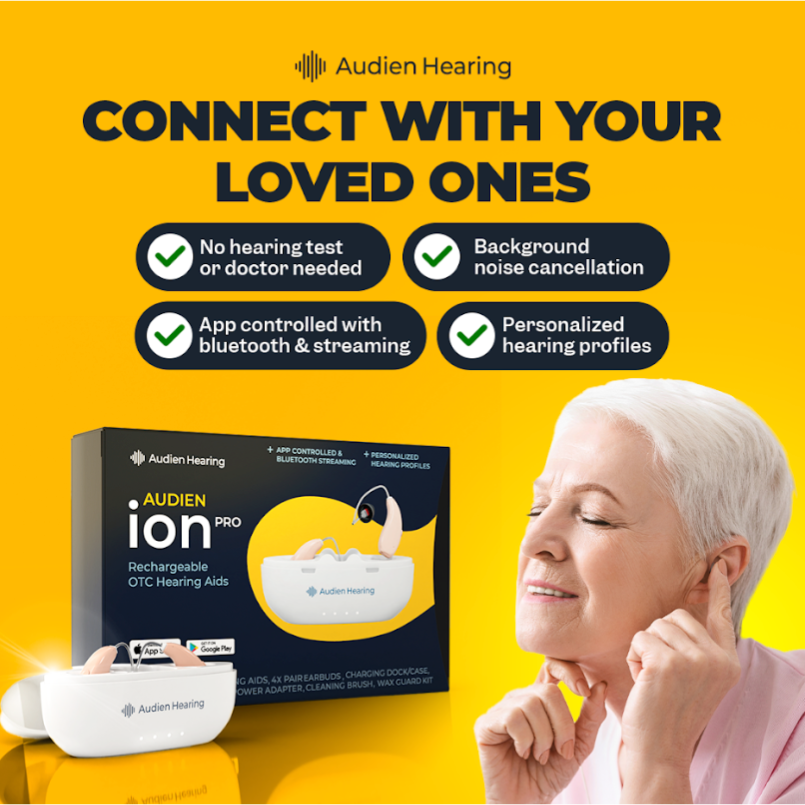 Audien Ion Pro OTC Hearing Aids