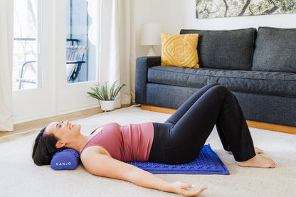 Kanjo Memory Foam Acupressure Mat Set, Periwinkle