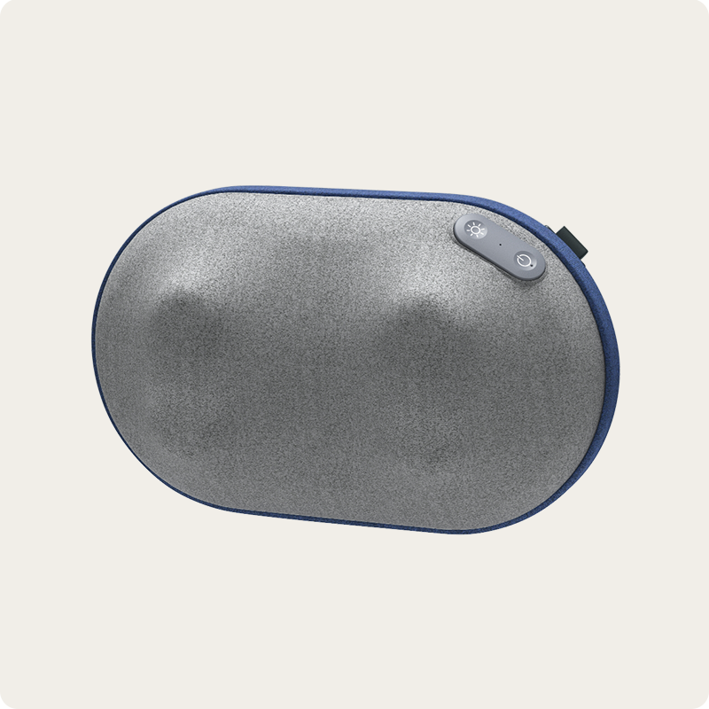 Miko Kumo Mini Wireless Heat and Massage Pillow for Pain Relief