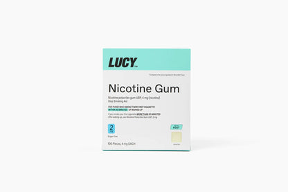 Lucy Nicotine Replacement Therapy, Quit Gum, 100 ct.