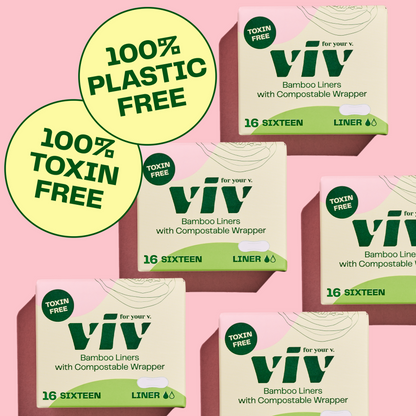 Viv Biodegradable Bamboo Liners, 16 ct.