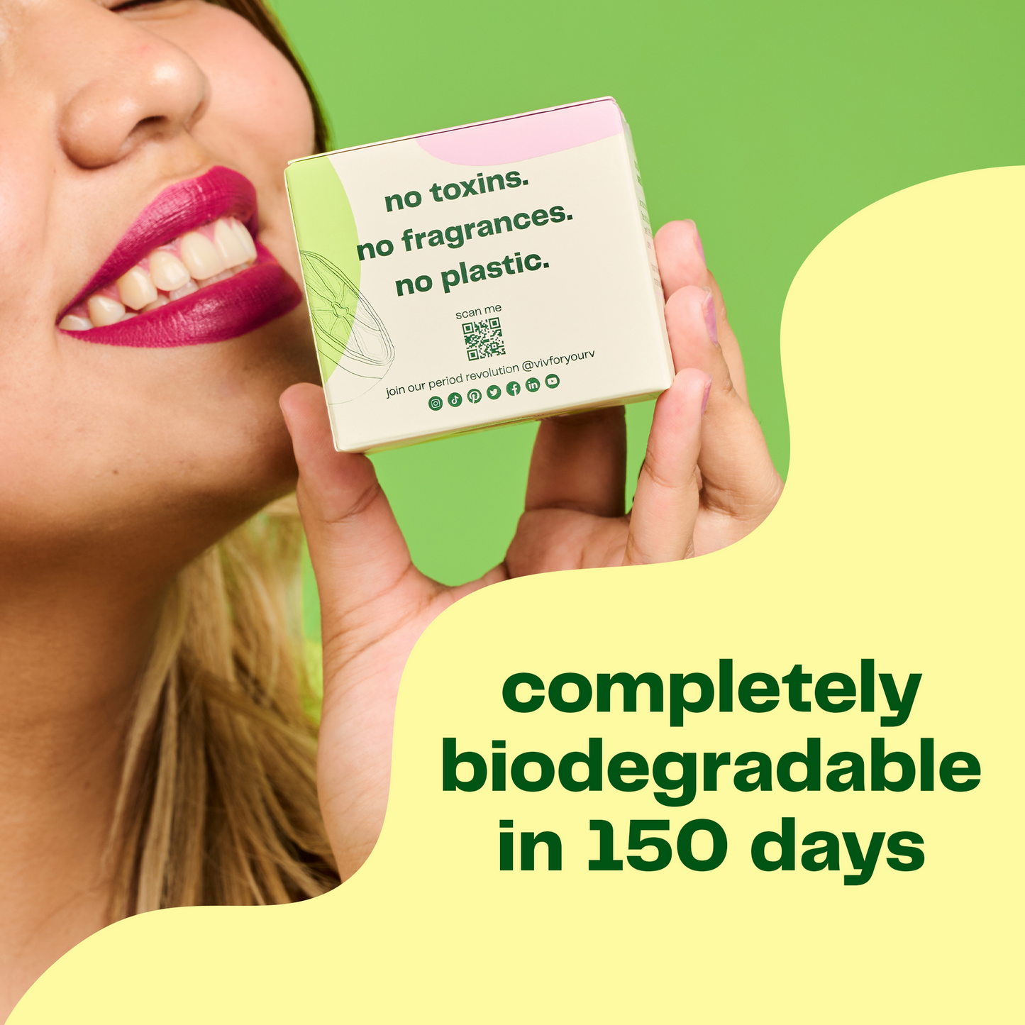 Viv Biodegradable Bamboo Liners, 16 ct.