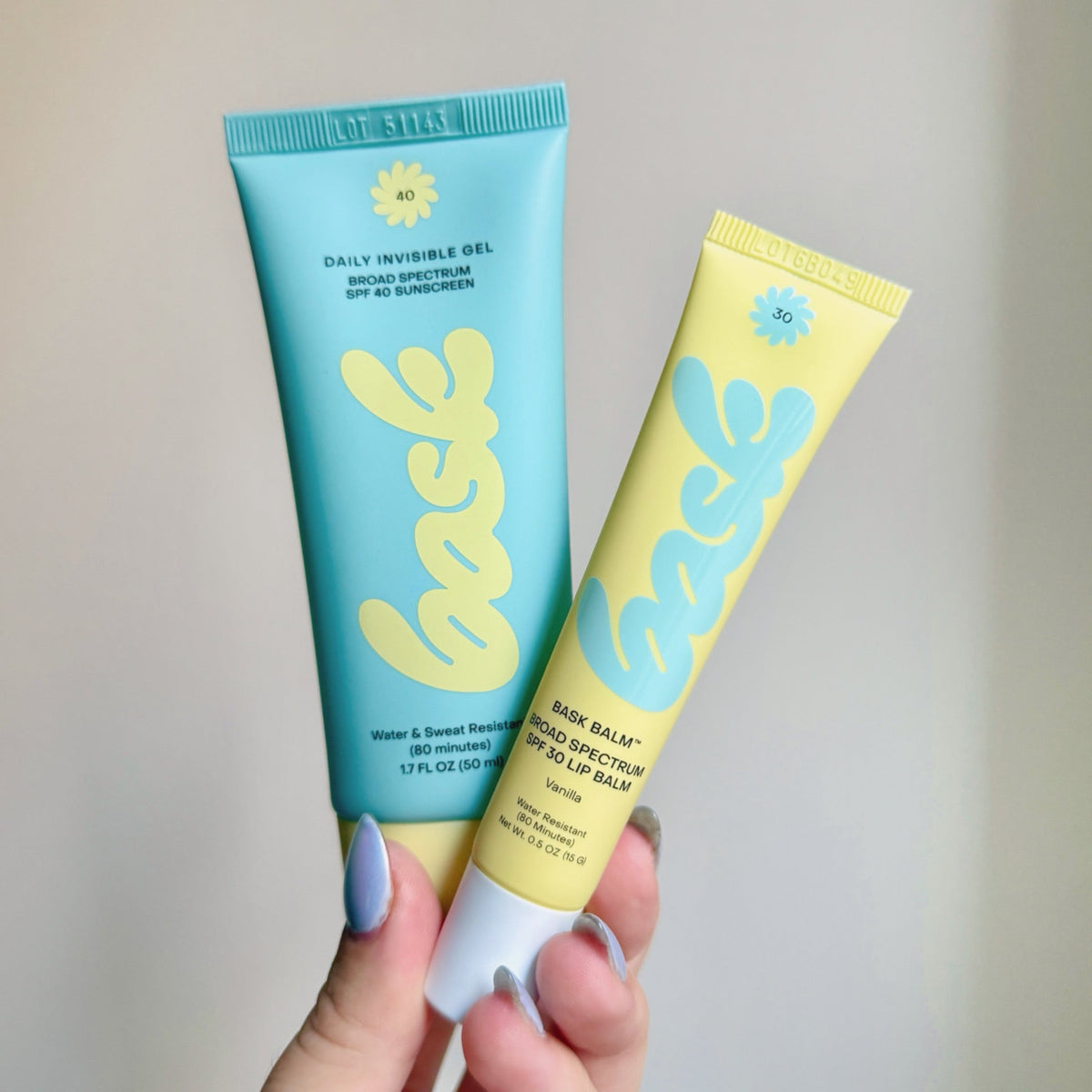 Bask Suncare Daily Invisible Gel & Bask Balm Bundle
