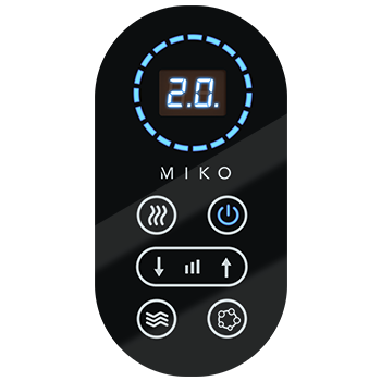 MIKO MAS II Foot, Leg & Calf Compression Heat Therapy, Vibration Massager