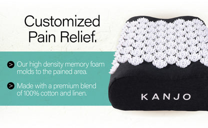 Kanjo Acupressure Cushion, Onyx