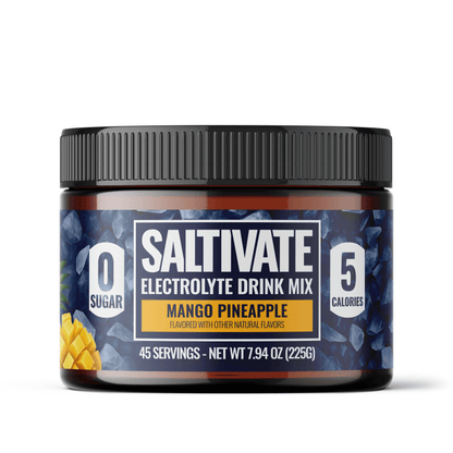 Saltivate Electrolyte Drink Mix, Sugar Free, 45 Servings, Jar