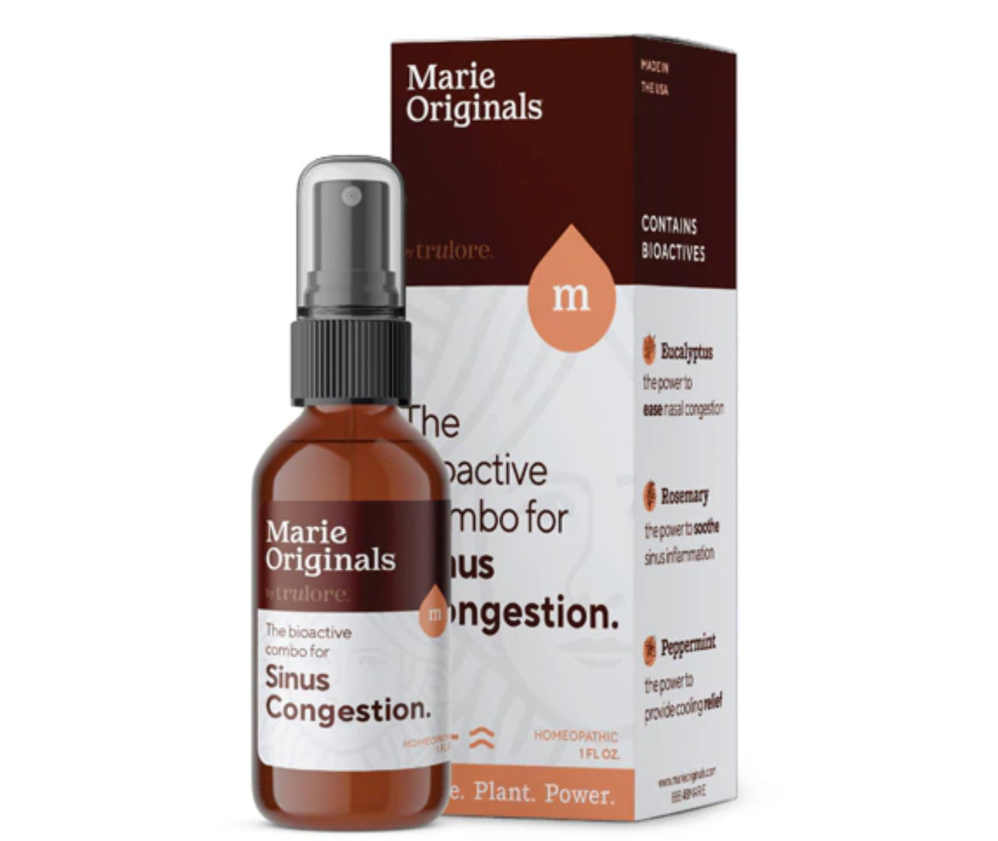 Marie Originals Sinus Congestion Relief Spray, 1 oz