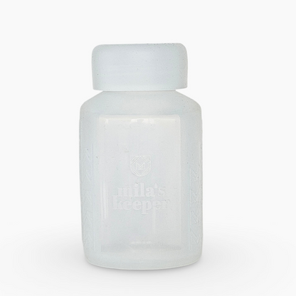 Mila's Keeper 3-in-1 Silicone Breast Milk Storage Bottles, 3 Pack