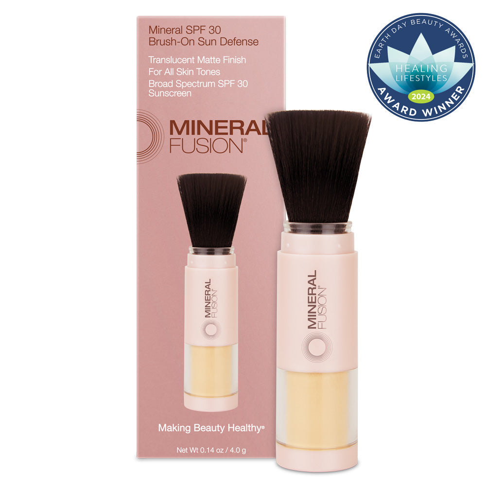 Mineral Fusion Brush-on Sun Defense, SPF 30, 0.14 Oz.