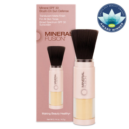 Mineral Fusion Brush-on Sun Defense, SPF 30, 0.14 Oz.