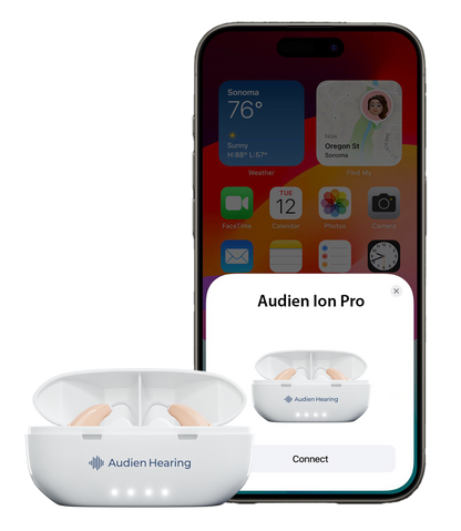 Audien Ion OTC Behind-the-Ear Hearing Aids