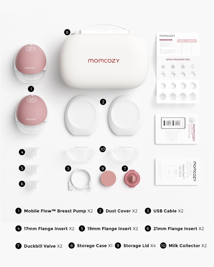 Momcozy M9 Mobile Flow Hands-Free Double Breast Pump