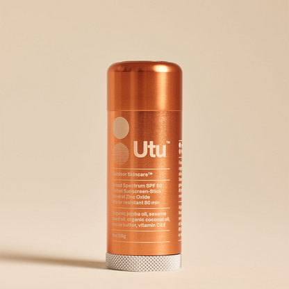 Utu SPF 50 Lightly Tinted Sunscreen Stick, 1 oz.