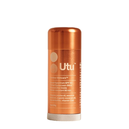 Utu SPF 50 Lightly Tinted Sunscreen Stick, 1 oz.