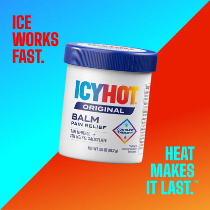 Icy Hot Original Pain Relief Balm, 3.5 oz.